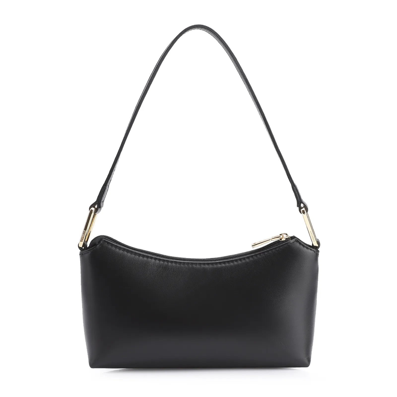 Bolsa De Ombro Couro Preto