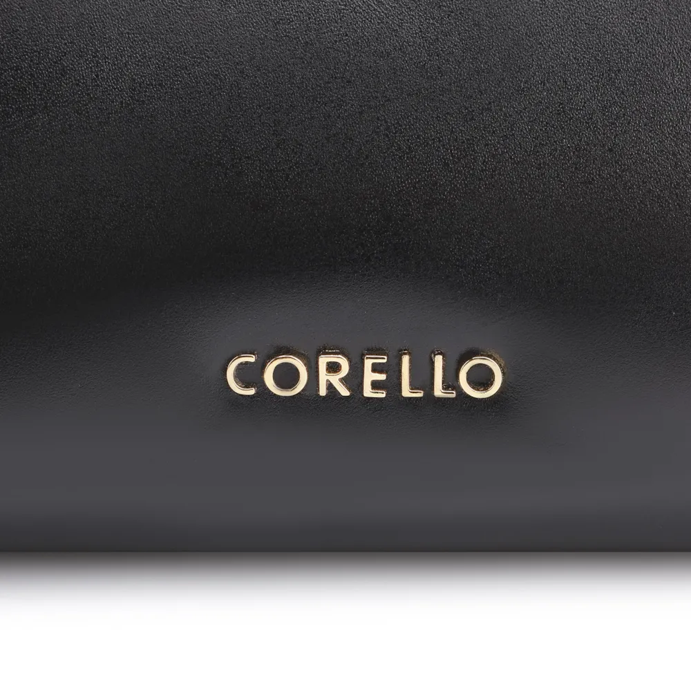 Bolsa De Ombro Couro Preto - imagem 7