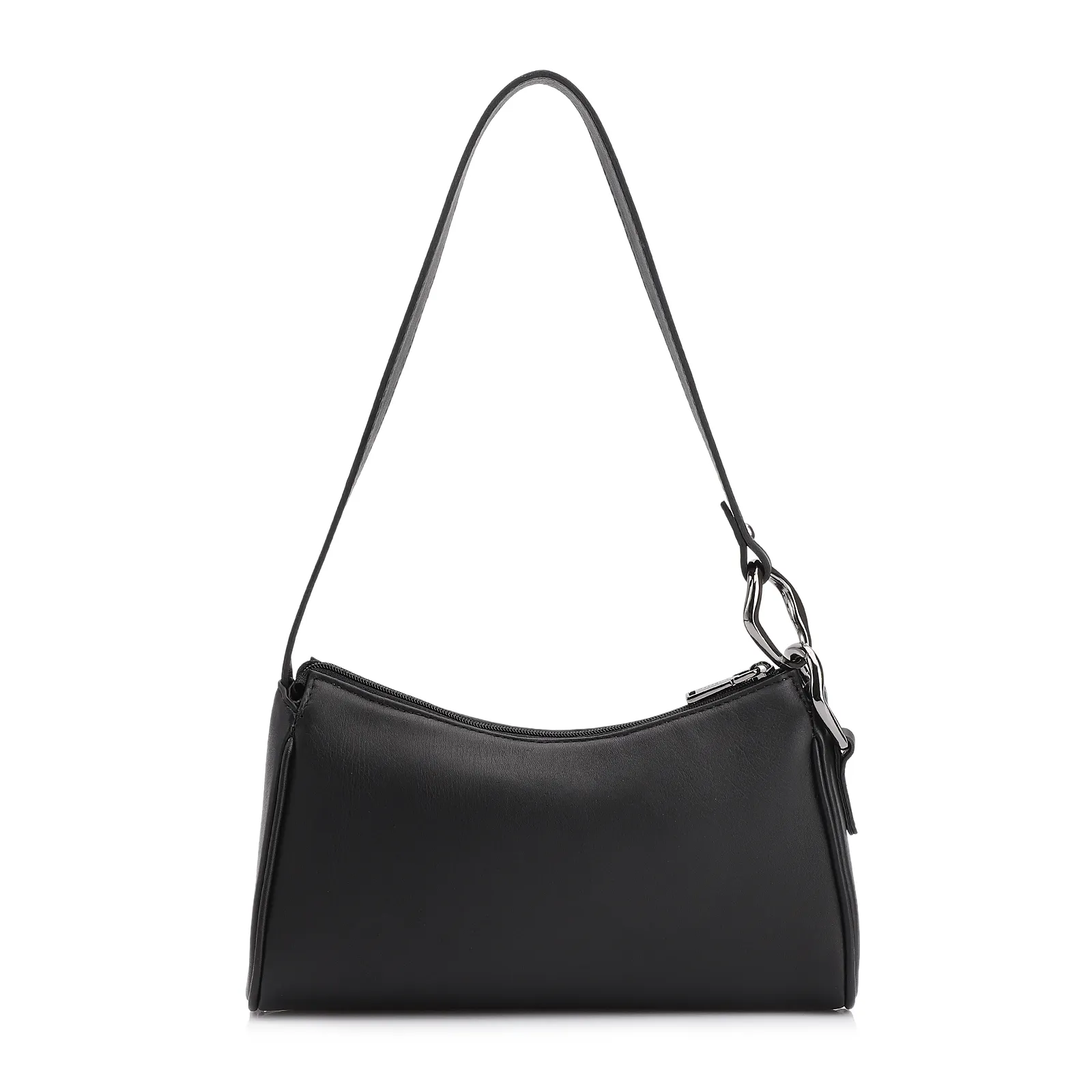 Bolsa De Ombro Couro Preto
