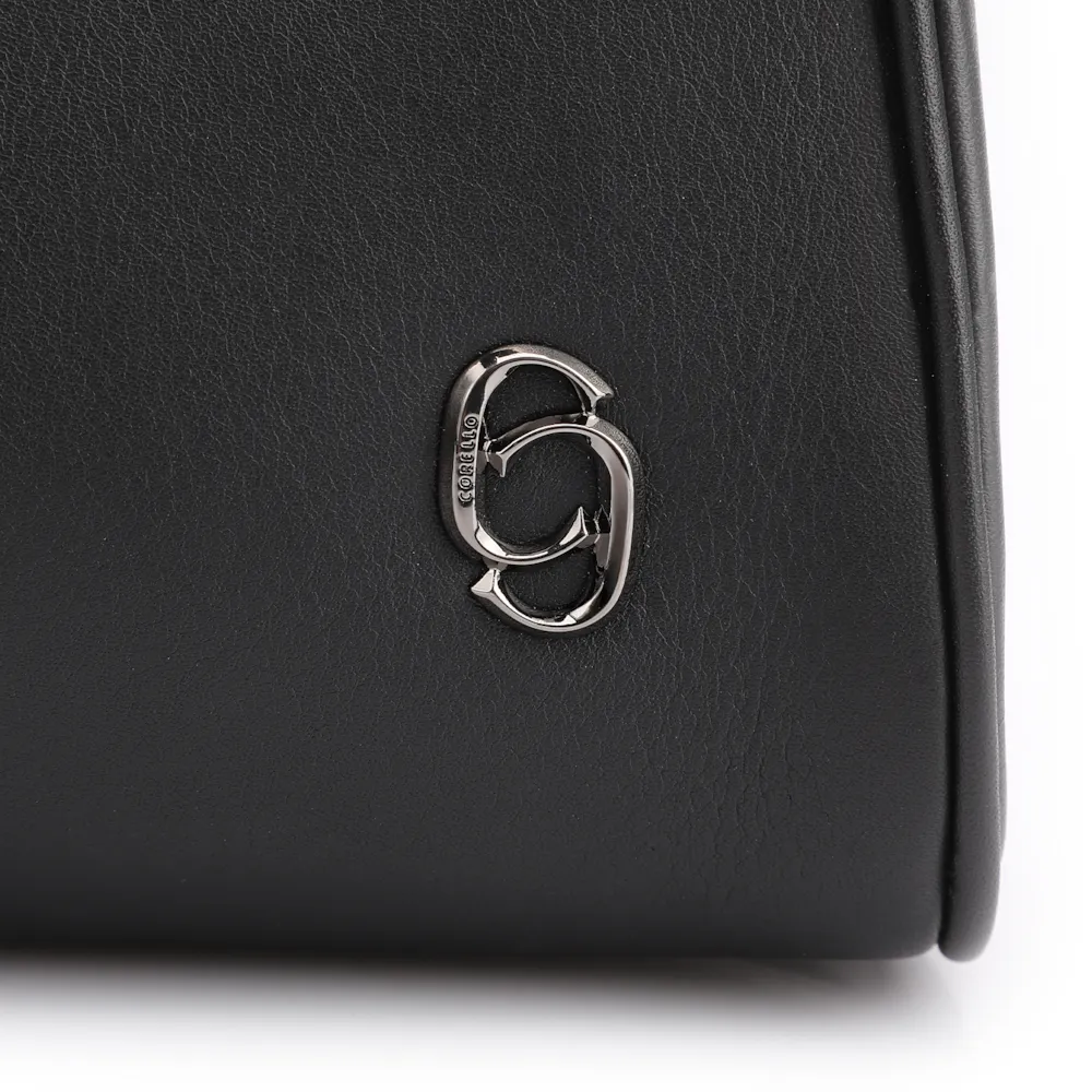 Bolsa De Ombro Couro Preto - imagem 7