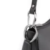 Bolsa De Ombro Couro Preto - imagem 8