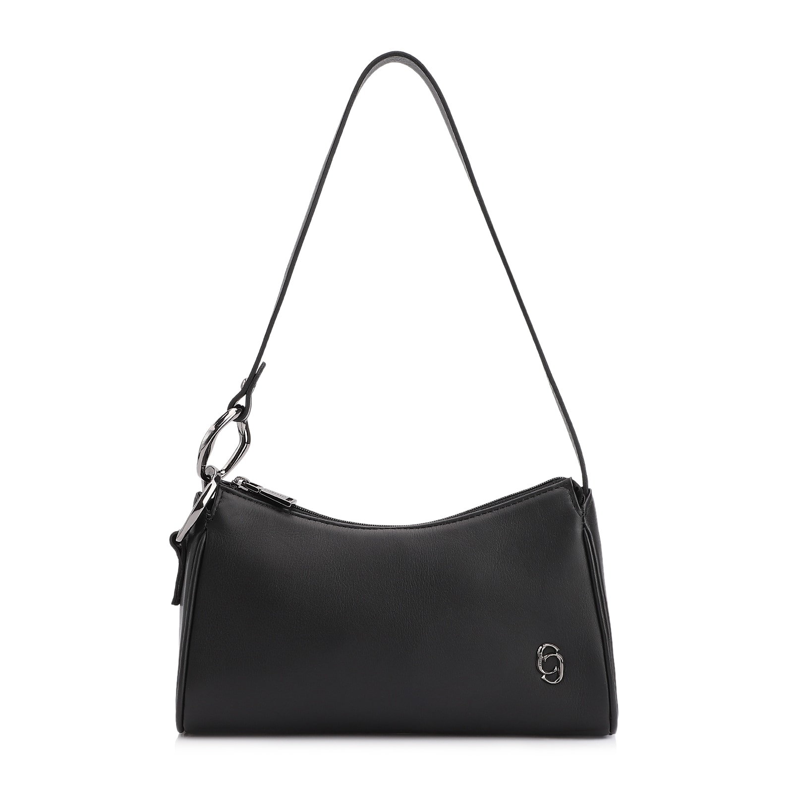 Bolsa De Ombro Couro Preto