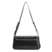  Bolsa De Ombro Couro Preto - imagem 4