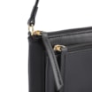 Bolsa De Ombro Couro Preto - imagem 5