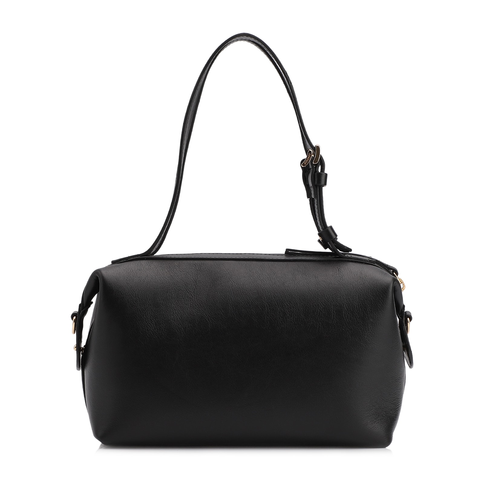 Bolsa De Ombro Couro Preto