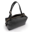 Bolsa De Ombro Couro Preto - imagem 5