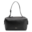 Bolsa De Ombro Couro Preto - imagem 1