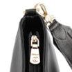 Bolsa De Ombro Couro Preto - imagem 5