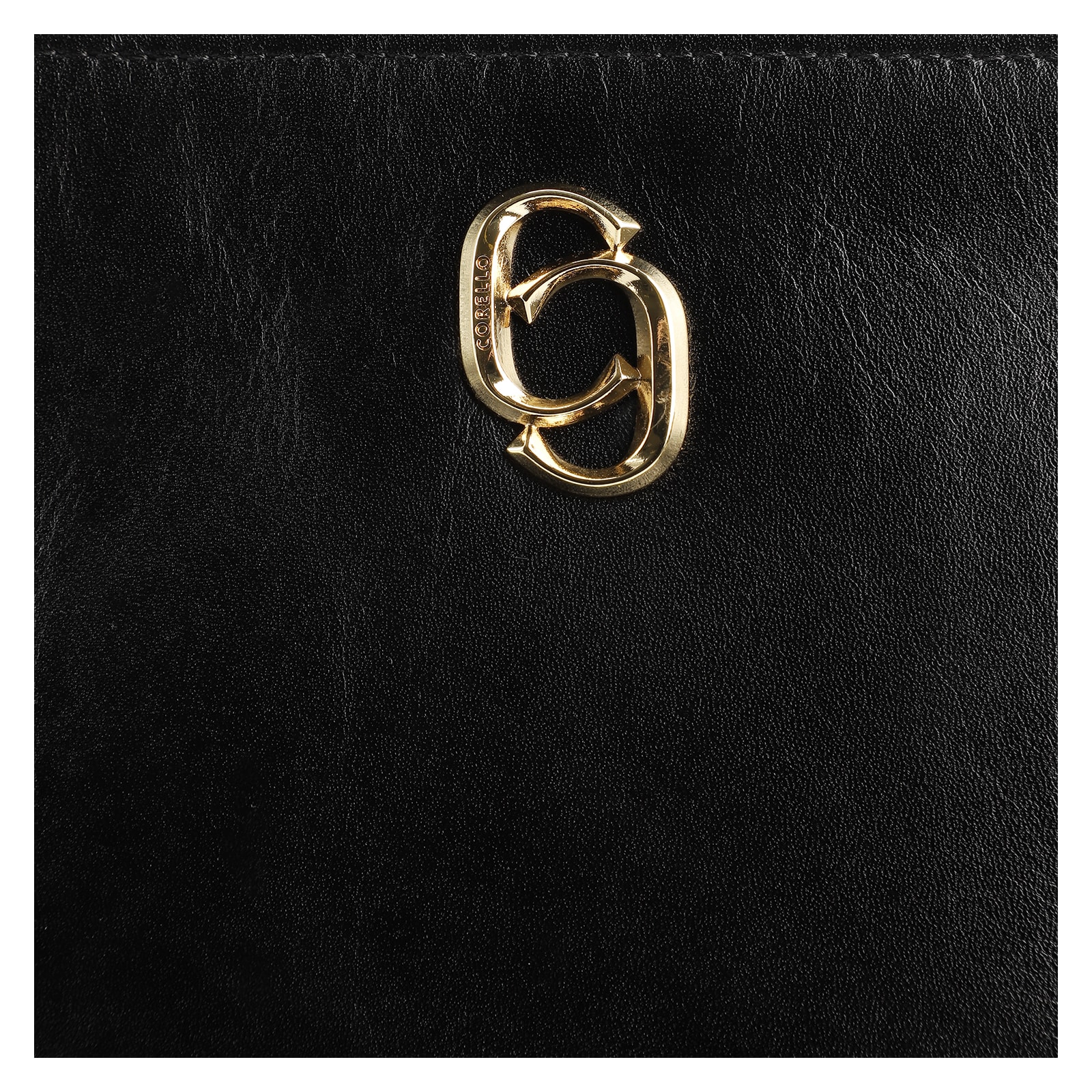 Bolsa De Ombro Couro Preto