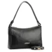Bolsa De Ombro Couro Preto - imagem 2