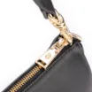 Bolsa De Ombro Couro Preto - imagem 5