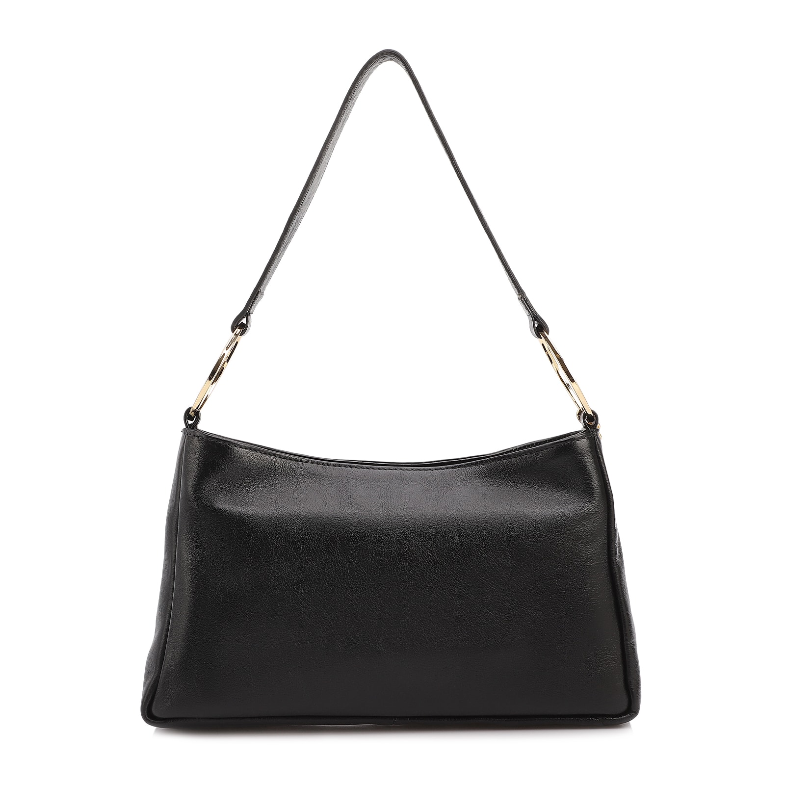 Bolsa De Ombro Couro Preto