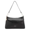 Bolsa De Ombro Couro Preto - imagem 1
