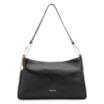 Bolsa De Ombro Couro Preto - imagem 1