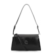 Bolsa De Ombro Couro Preto - imagem 1
