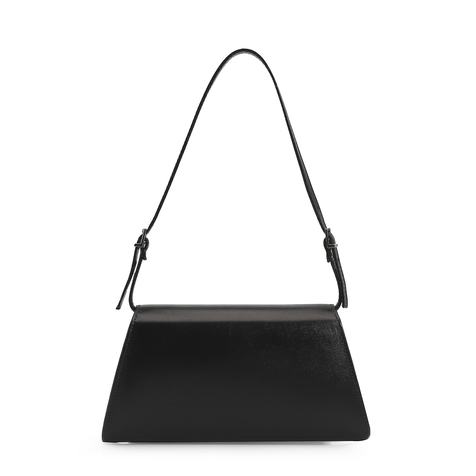 Bolsa De Ombro Couro Preto