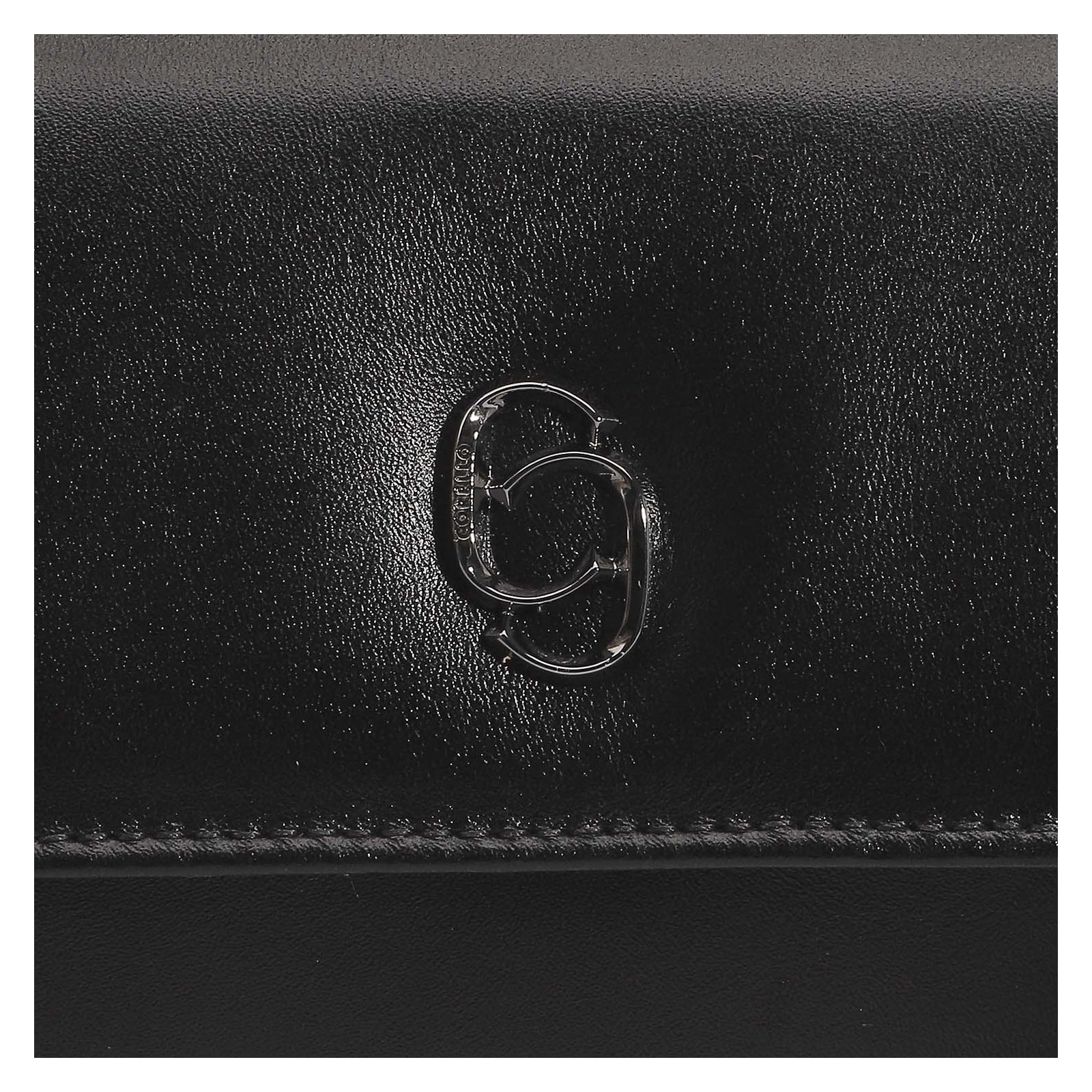 Bolsa De Ombro Couro Preto