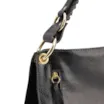 Bolsa De Ombro Couro Preto - imagem 6