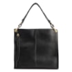 Bolsa De Ombro Couro Preto - imagem 1