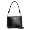 Bolsa De Ombro Couro Preto - imagem 2