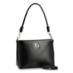 Bolsa De Ombro Couro Preto - imagem 2
