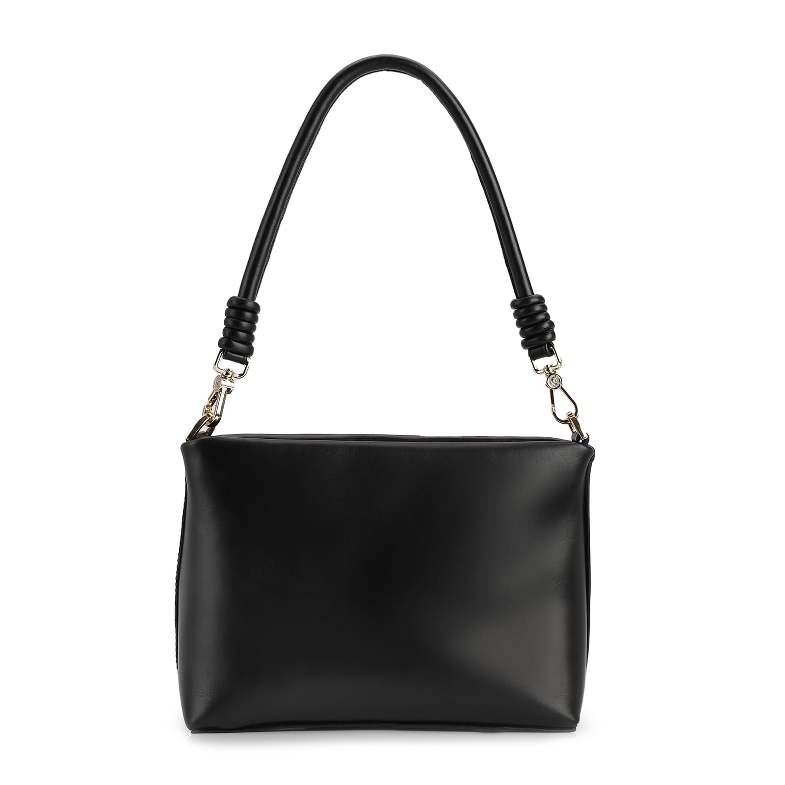 Bolsa De Ombro Couro Preto