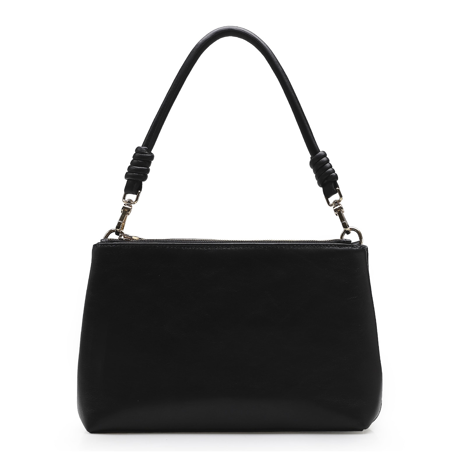 Bolsa De Ombro Couro Preto