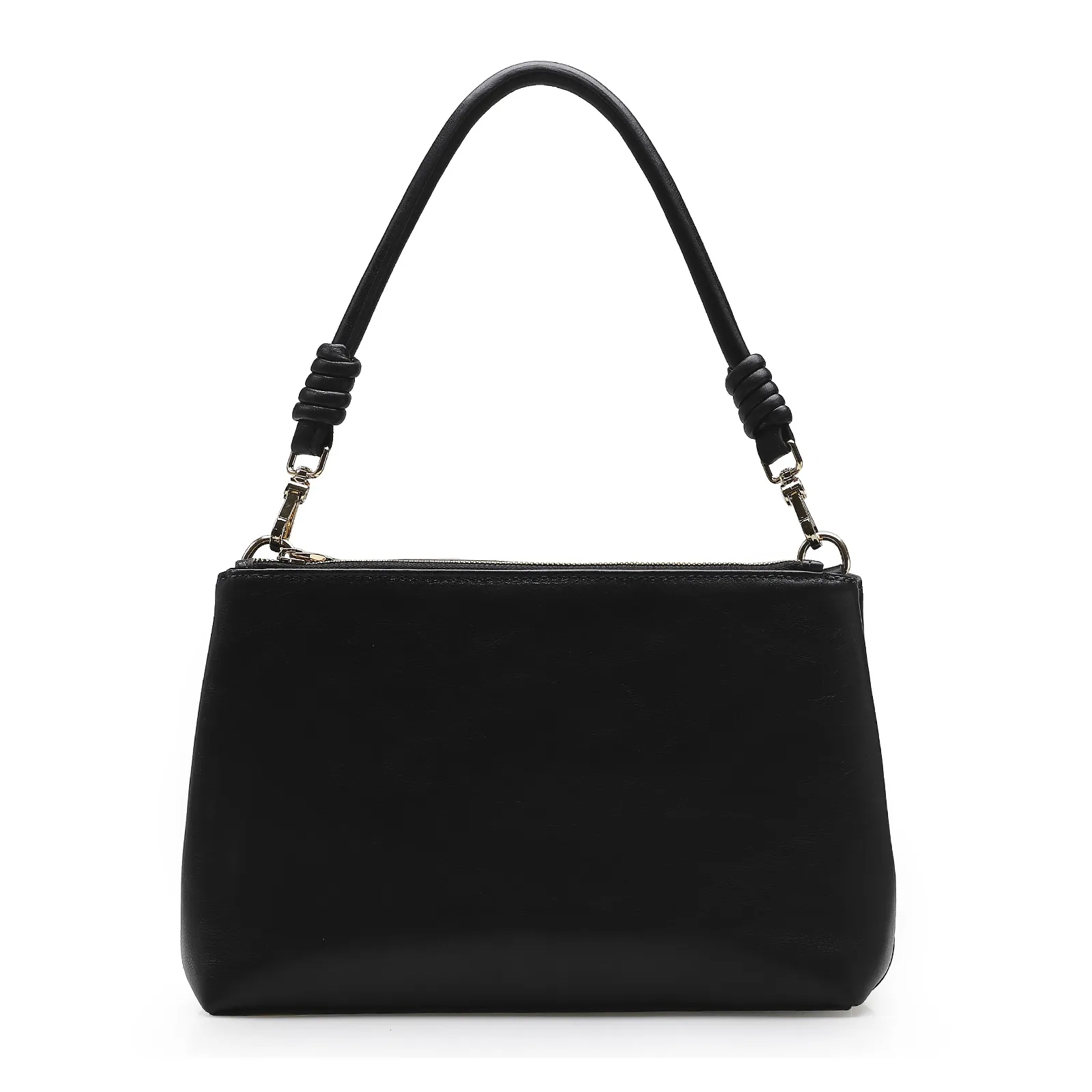 Bolsa De Ombro Couro Preto