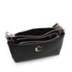Bolsa De Ombro Couro Preto - imagem 5