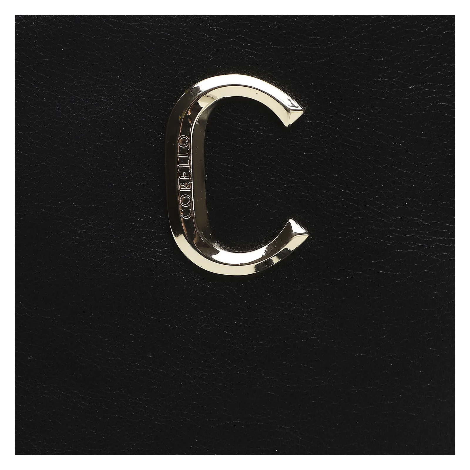 Bolsa De Ombro Couro Preto