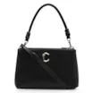 Bolsa De Ombro Couro Preto - imagem 1