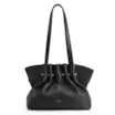 Bolsa De Ombro Couro Preto - imagem 1