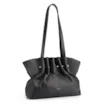 Bolsa De Ombro Couro Preto - imagem 3