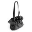 Bolsa De Ombro Couro Preto - imagem 4
