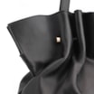 Bolsa De Ombro Couro Preto - imagem 5