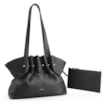 Bolsa De Ombro Couro Preto - imagem 8