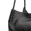 Bolsa De Ombro Couro Preto - imagem 5