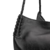 Bolsa De Ombro Couro Preto - imagem 5