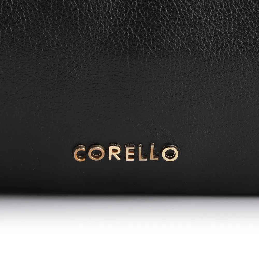 Bolsa De Ombro Couro Preto - imagem 6