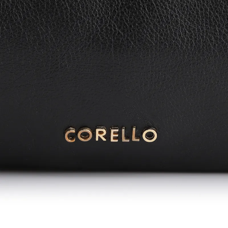 Bolsa De Ombro Couro Preto - foto 6