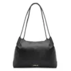 Bolsa De Ombro Couro Preto - imagem 1