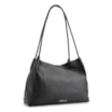 Bolsa De Ombro Couro Preto - imagem 2