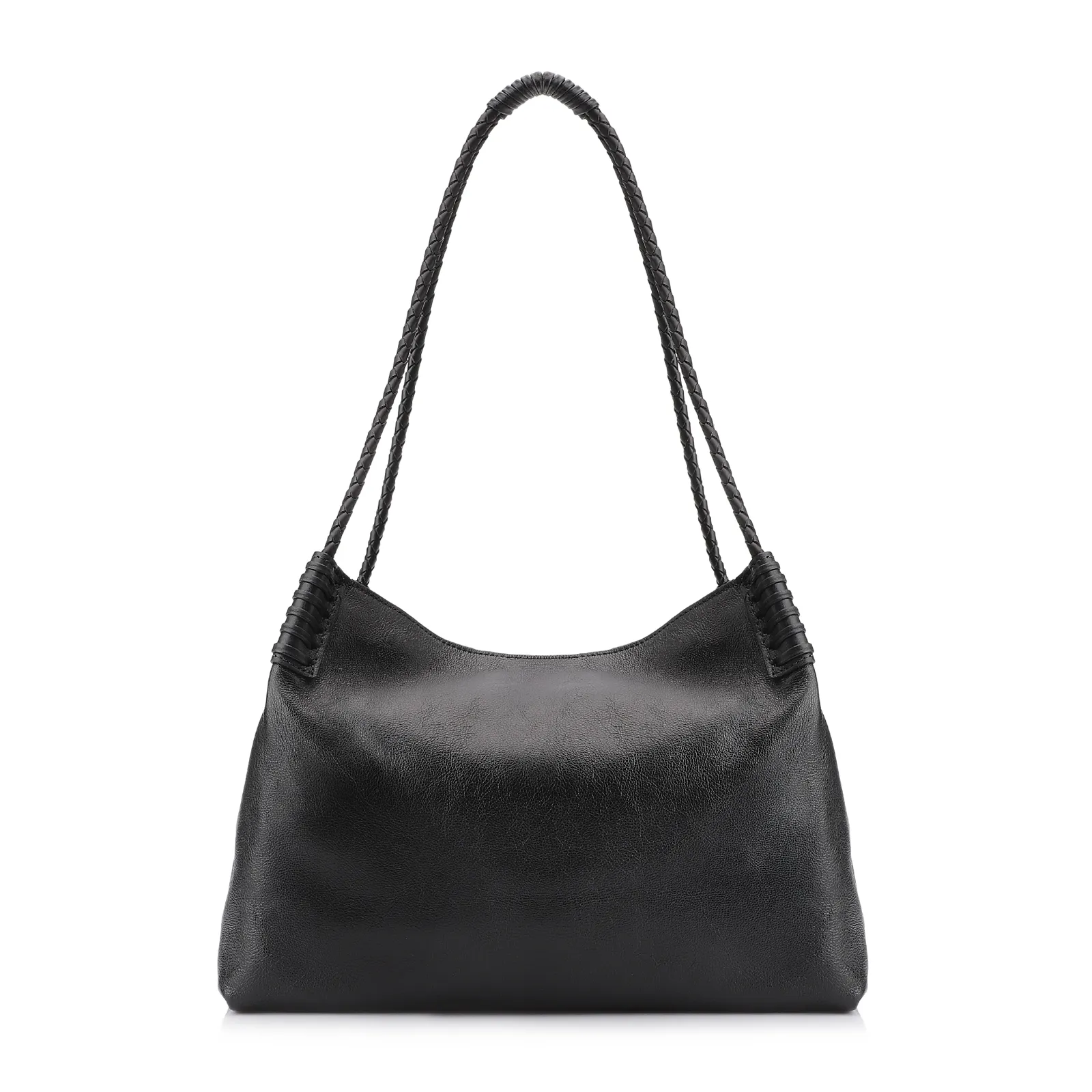 Bolsa De Ombro Couro Preto