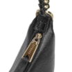 Bolsa De Ombro Couro Preto - imagem 5