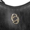Bolsa De Ombro Couro Preto - imagem 6