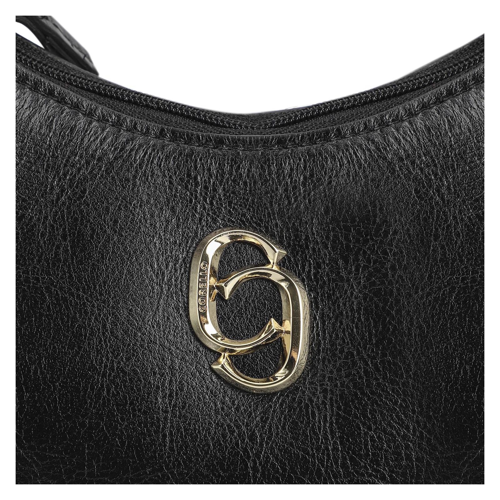 Bolsa De Ombro Couro Preto