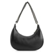 Bolsa De Ombro Couro Preto - imagem 3