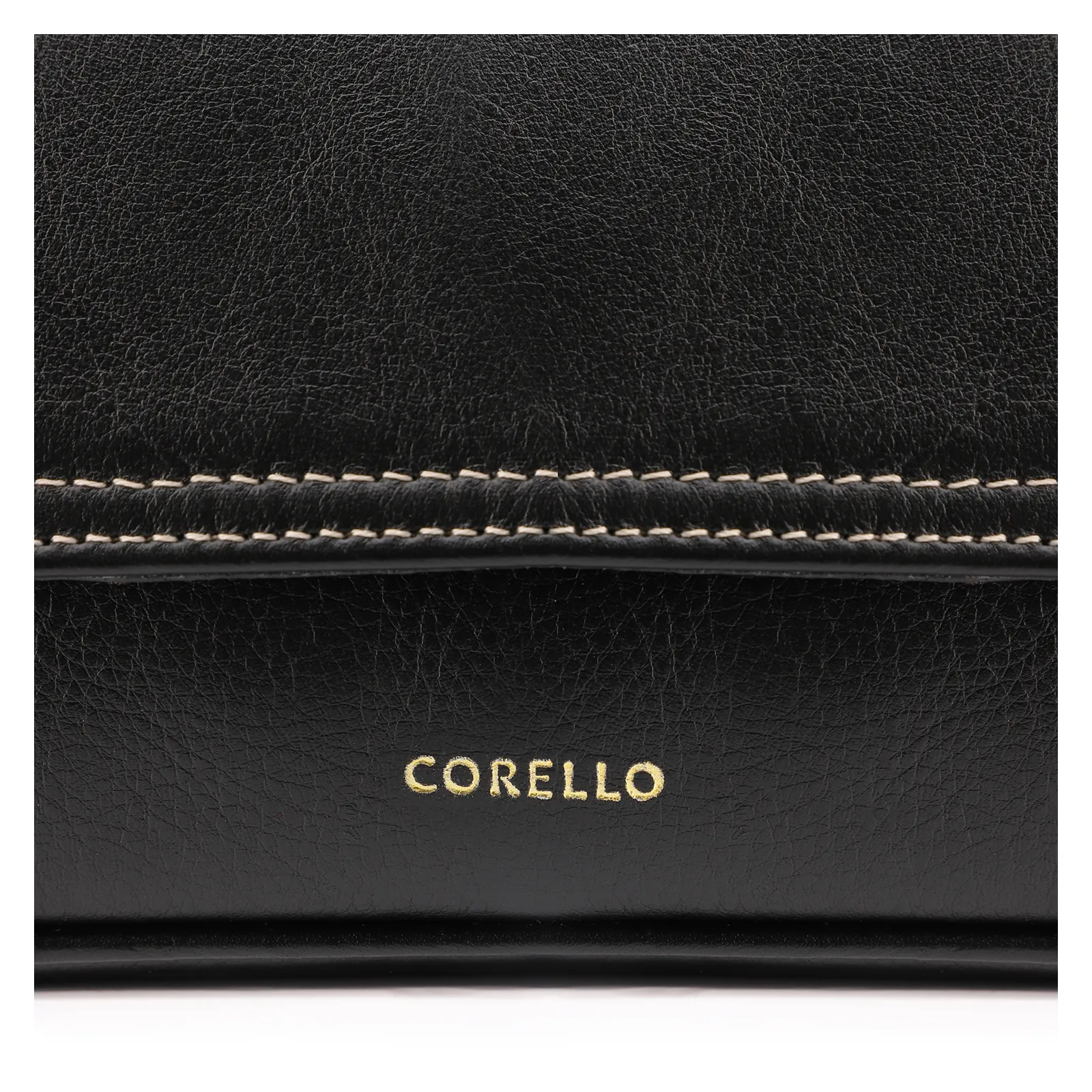 Bolsa De Ombro Couro Preto