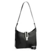 Bolsa De Ombro Couro Preto/Off White - imagem 3