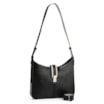 Bolsa De Ombro Couro Preto/Off White - imagem 3
